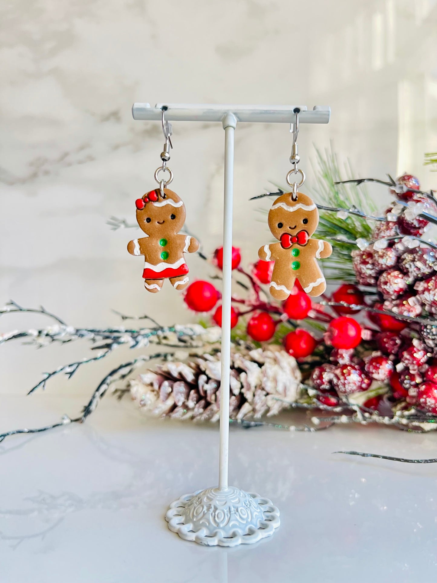 Hand Painted Gingerbread Kids