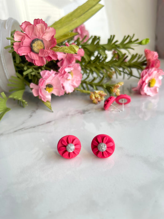 Laura Flower Studs